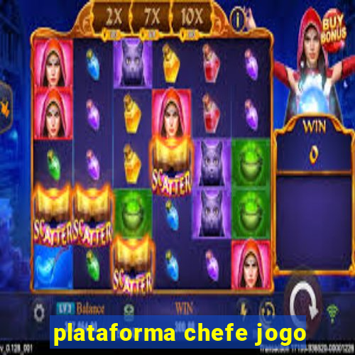 plataforma chefe jogo